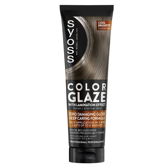 Syoss Color Glaze toner nabłyszczający z efektem laminacji