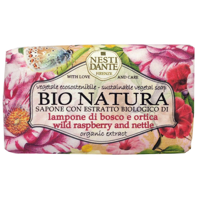 Nesti Dante Bio Natura mydło toaletowe Wild Raspberry & Nettle 250g