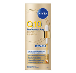 Nivea Q10 Przeciwzmarszczkowy Ekspert Kolagenu serum naprawcze 3w1 30ml
