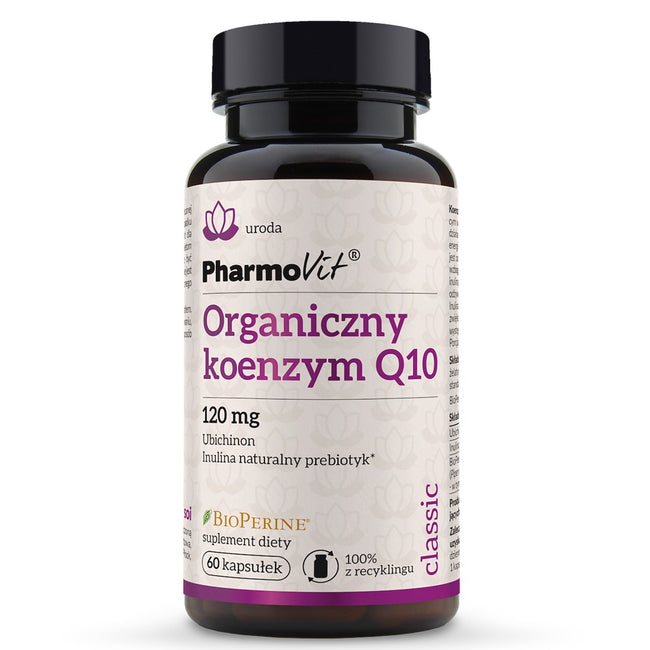 Pharmovit Organiczny koenzym Q10 suplement diety 60 kapsułek