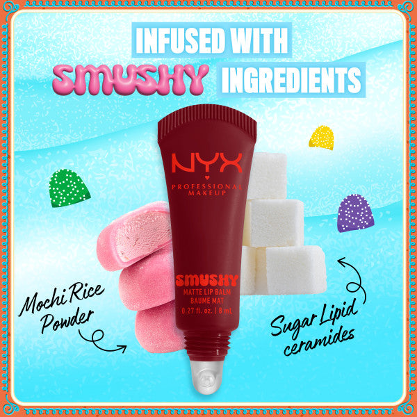 NYX Professional MakeUp Holiday Smushy Kit zestaw balsamów do ust 3x8ml