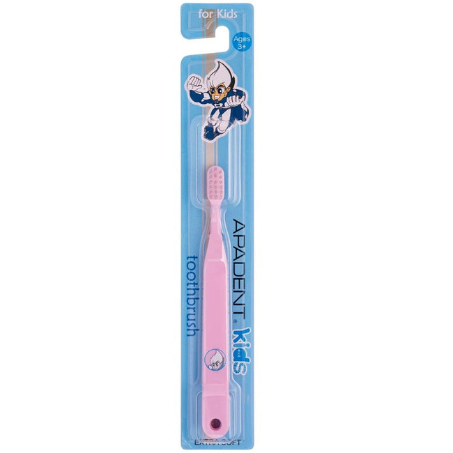 Apadent Kids szczoteczka do zębów dla dzieci od 3-6 lat Extra soft 1szt