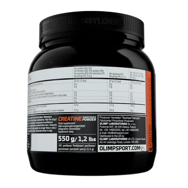 Olimp Sport Nutrition Creatine Monohydrate Powder suplement diety w proszku 550g