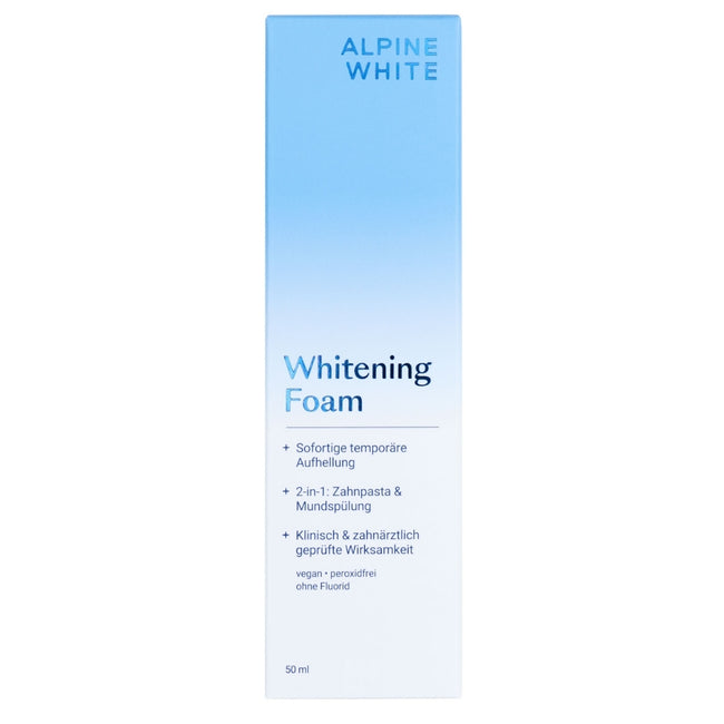 Alpine White Whitening Foam pianka wybielająca zęby 50ml