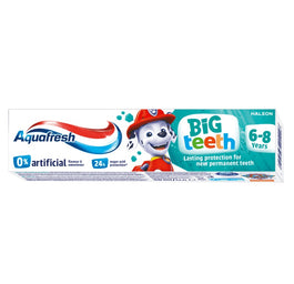 Aquafresh Big Teeth pasta do zębów 6-8 lat Psi Patrol 50ml