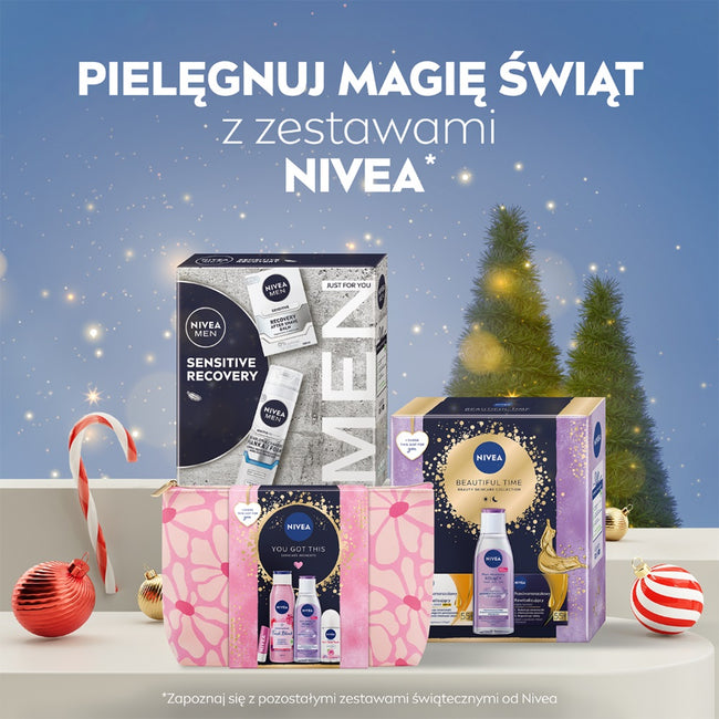 Nivea Cellular Expert Lift zestaw serum do twarzy 30ml + krem anti-age na dzień SPF30 50ml + chłodząco-modelująca maska w płachcie 1szt