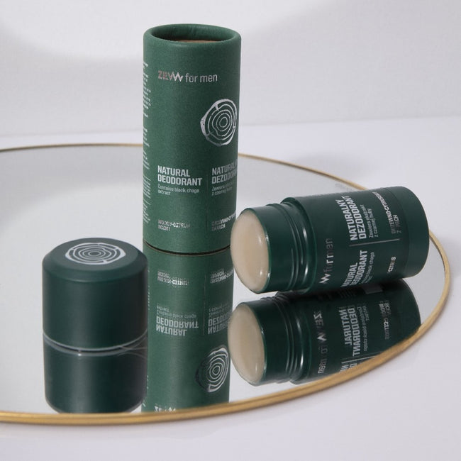 Zew For Men Naturalny dezodorant w sztyfcie z czarną hubą 80g