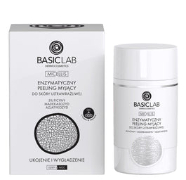 BasicLab Micellis enzymatyczny peeling myjący do skóry ultrawrażliwej 35g