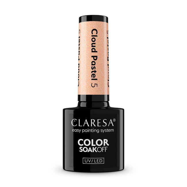 Claresa Color Soak Off UV/LED Cloud Pastel lakier hybrydowy 5g