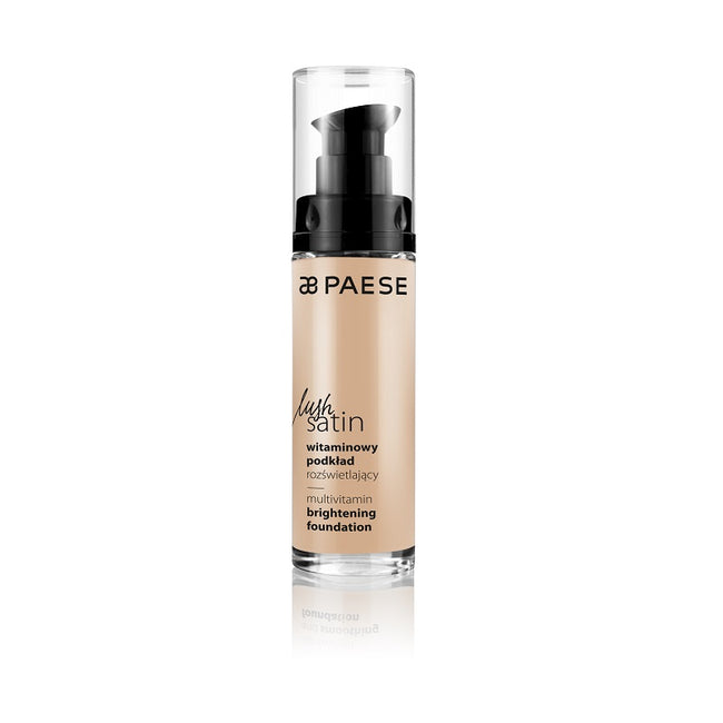 Paese Lush Satin Multivitamin Brightening Foundation witaminowy podkład rozświetlający