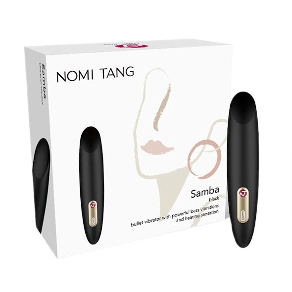 Nomi Tang Samba wibrator typu bullet Black