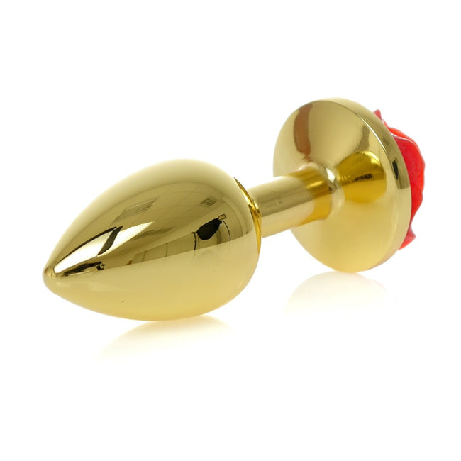 MyLove Butt Plug Collection metalowy korek analny Rose Red