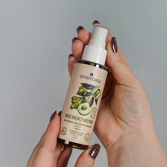 ORIENTANA Ajurwedyjski tonik-wcierka do włosów Amla Neem 105ml