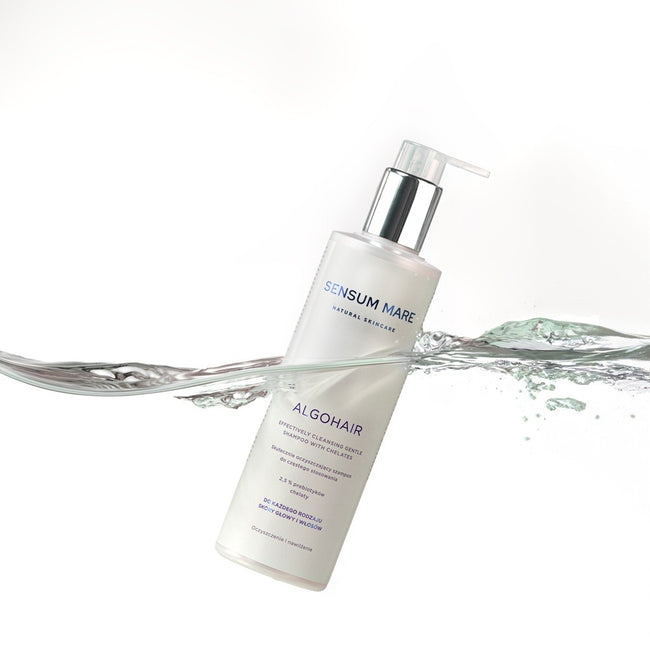 Sensum Mare Algohair skutecznie oczyszczający szampon do częstego stosowania do każdego rodzaju skóry głowy i włosów 250ml