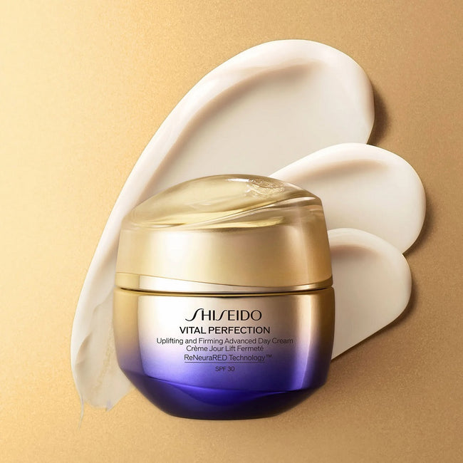 Shiseido Vital Perfection Uplifting and Firming Advanced Day Cream SPF30 liftingująco-ujędrniający krem na dzień refill 50ml