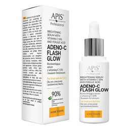 APIS Adeno-C Flash Glow rozświetlające serum do twarzy z witaminą C i kwasem ferulowym 30ml