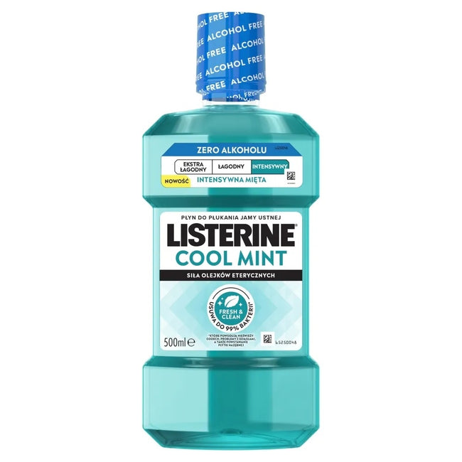 Listerine Cool Mint intensywny płyn do płukania jamy ustnej 500ml