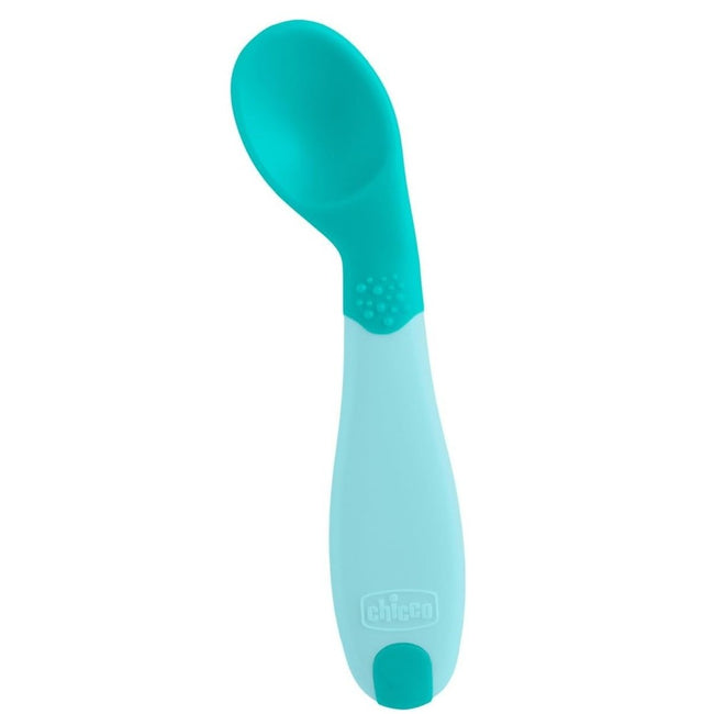 Chicco Baby's First Spoon pierwsza łyżeczka 8m+ Turkusowa