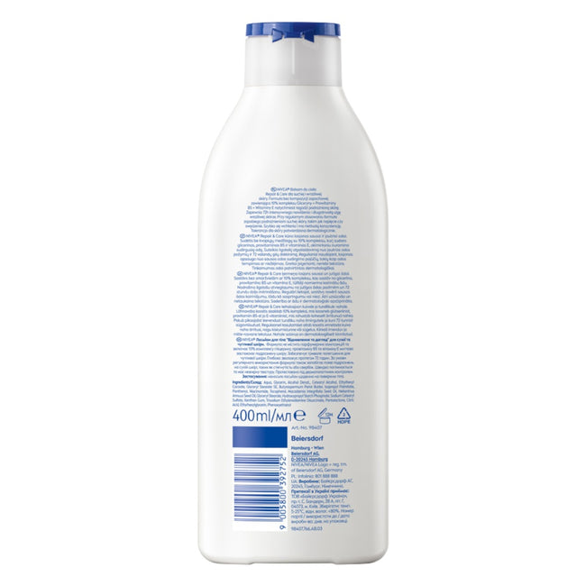 Nivea Repair & Care balsam do ciała dla skóry wrażliwej 400ml