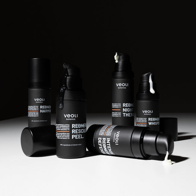 Veoli Botanica Redness Night Therapy kojąco-rozświetlająca maska nocna na naczynka 50ml