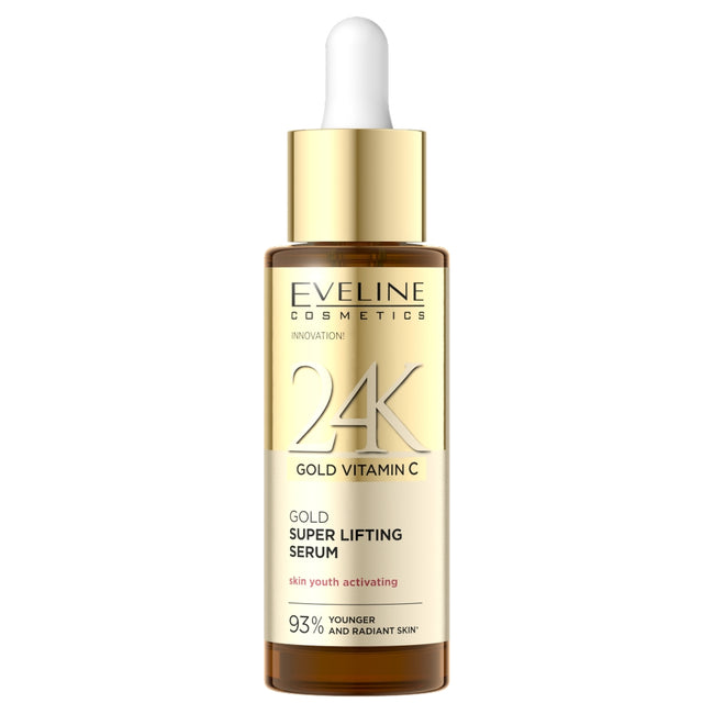 Eveline Cosmetics 24K Gold Vitamin C złote super serum liftingujące 30ml