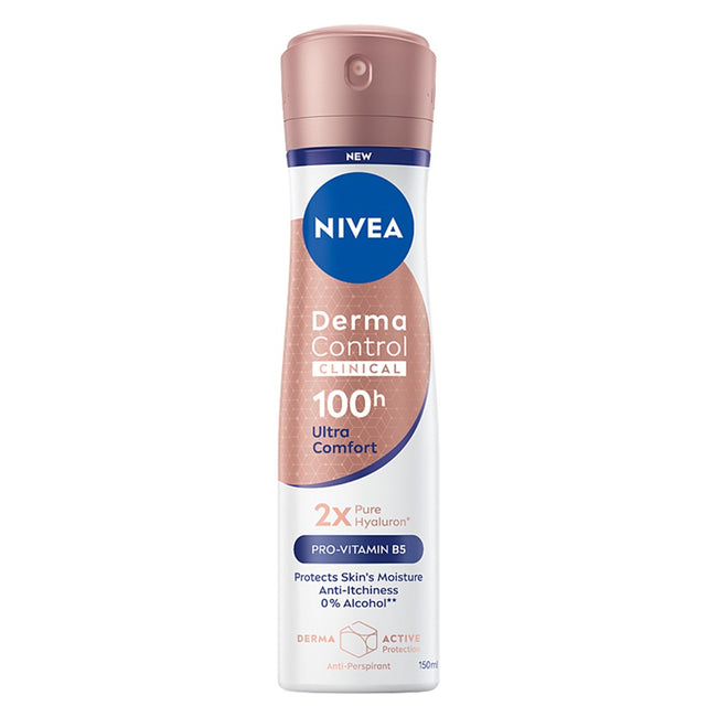 Nivea Derma Control Clinical Ultra Comfort antyperspirant spray 150ml