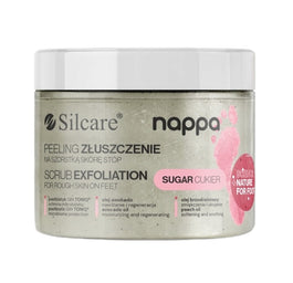 Silcare Nappa cukrowy peeling do stóp złuszczenie na szorstką skórę 350ml