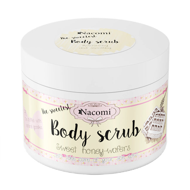 Nacomi Cukrowy peeling do ciała miodowe gofry 200g