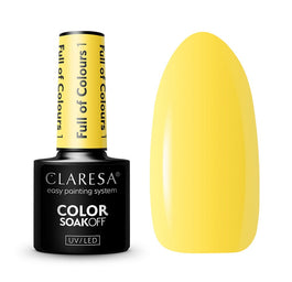 Claresa Color Soak Off UV/LED Full of Colours lakier hybrydowy 5g
