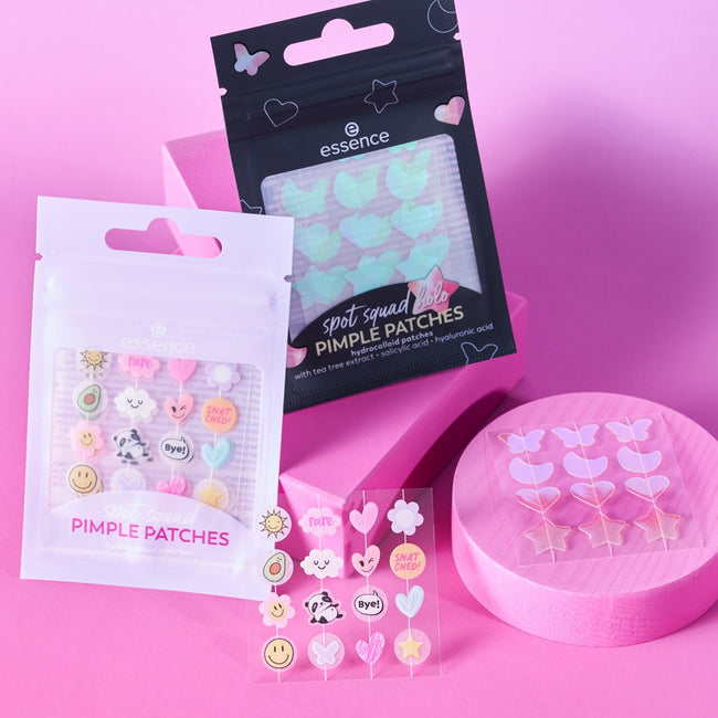 Essence Spot Squad Holo Pimple Patches plasterki na niedoskonałości 10 Stralight Vibes 24szt
