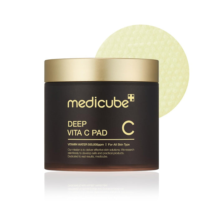 Medicube Deep Vita C Pad rozjaśniające płatki do twarzy z Witaminą C 150g