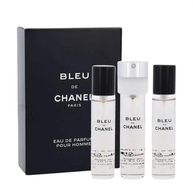 Chanel Bleu de Chanel woda perfumowana spray z wymiennym wkładem 3x20ml