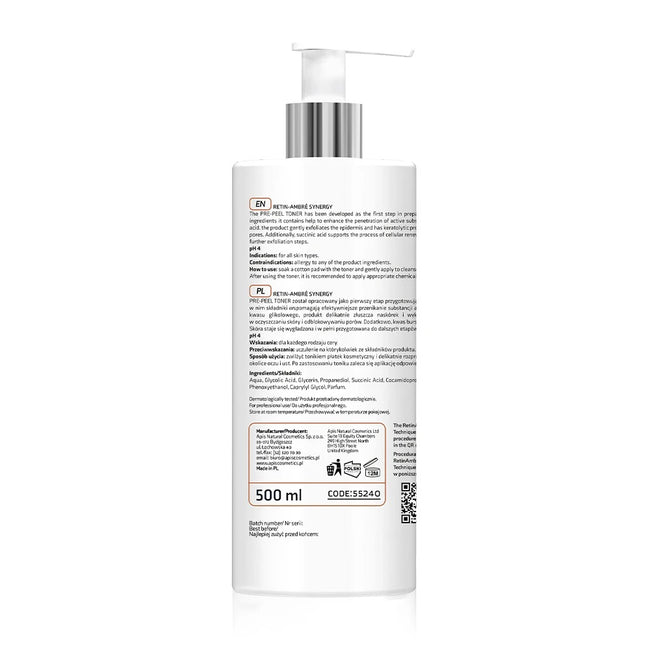 APIS Retin-Ambre Synergy tonik przygotowujący do eksfoliacji 500ml