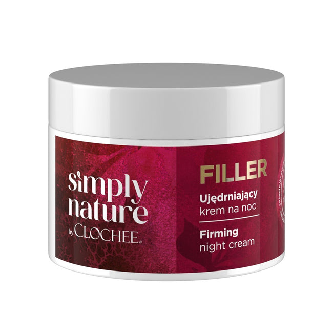 Clochee Simply Nature Filler ujędrniający krem na noc 50ml