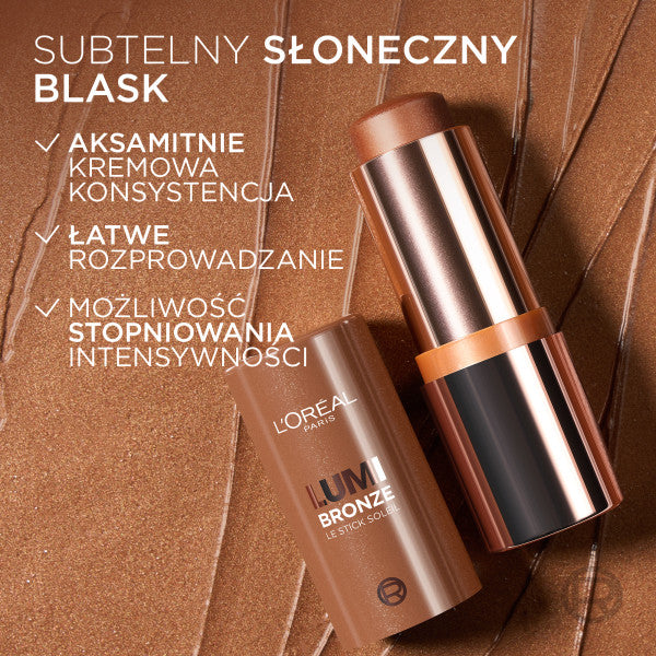 L'Oreal Paris Lumi Bronze Le Stick Soleil bronzer w sztyfcie 9g