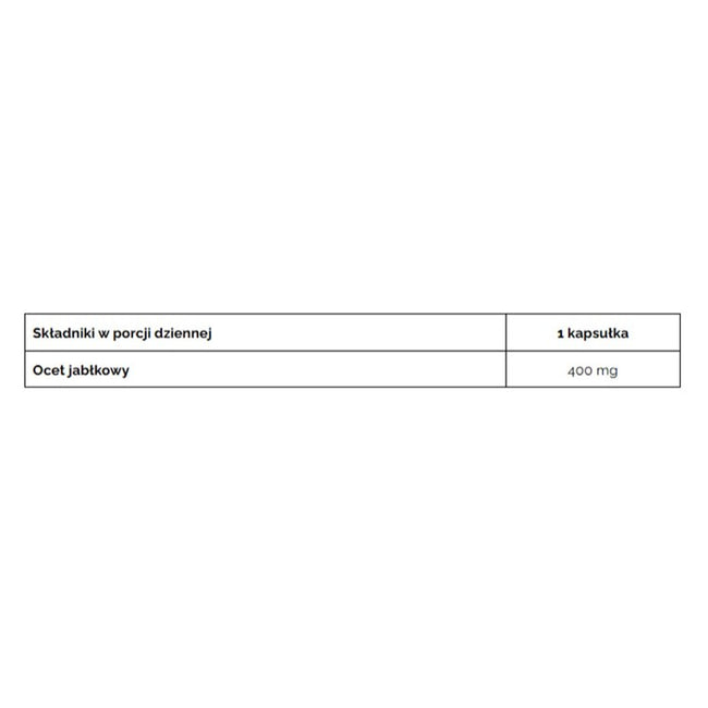 Pharmovit Ocet jabłkowy 400 mg suplement diety 90 kapsułek