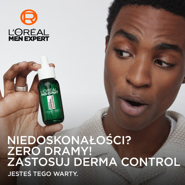 L'Oreal Paris Men Expert Derma Control serum przeciw niedoskonałościom z niacynamidem 30ml