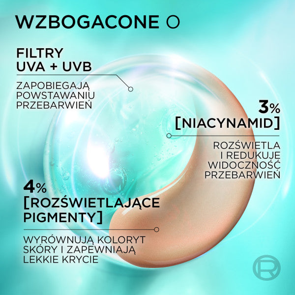 L'Oreal Paris Bright Reveal fluid redukujący przebarwienia z SPF50+ Odcień Jasny 50ml