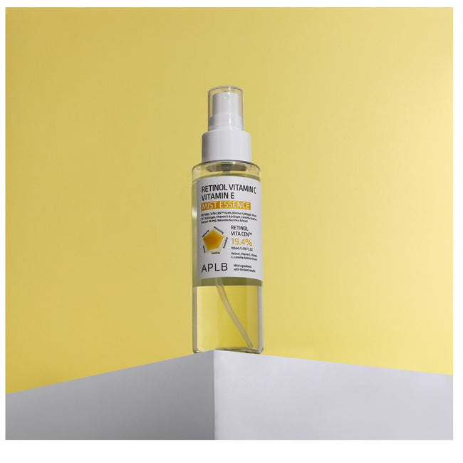 APLB Retinol Vitamin C Vitamin E Mist Essence rozświetlająca esencja w mgiełce 105ml