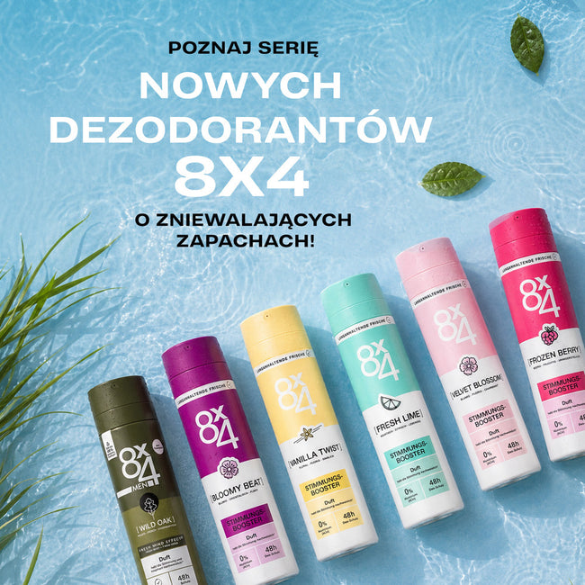 8x4 Bloomy Beat dezodorant w sprayu 150ml