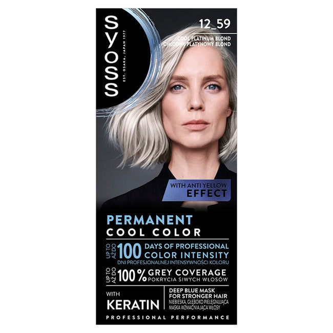 Syoss Permanent Cool Color farba do włosów