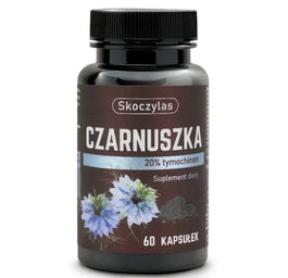 Skoczylas Czarnuszka 20% tymochinon suplement diety 60 kapsułek