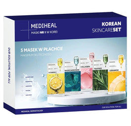 Mediheal Korean Skincare Set zestaw masek w płachcie 5x24ml
