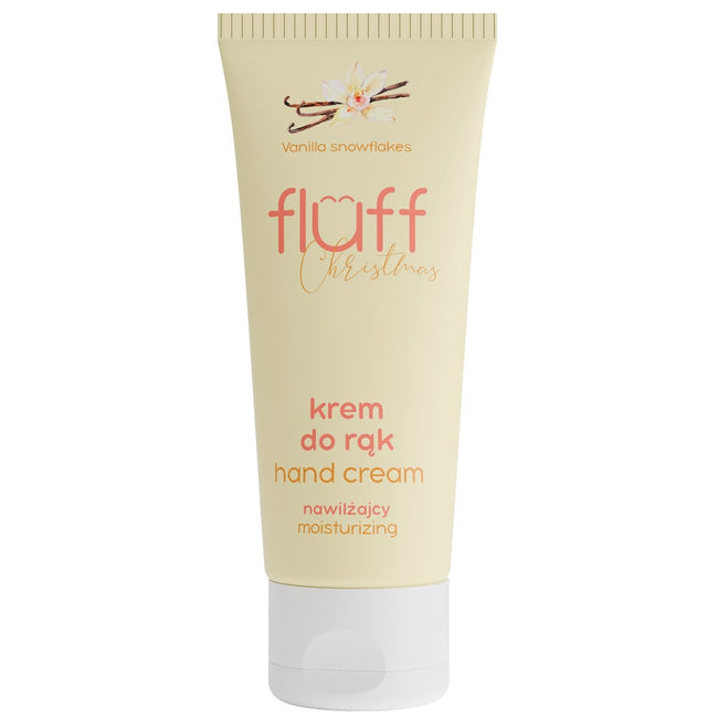 Fluff Vanilla Snowflakes zestaw balsam do ciała 200ml + mgiełka do ciała 80ml + krem do rąk 50ml