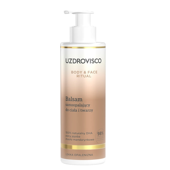 UZDROVISCO Body & Face Ritual balsam samoopalający do ciała i twarzy 200ml