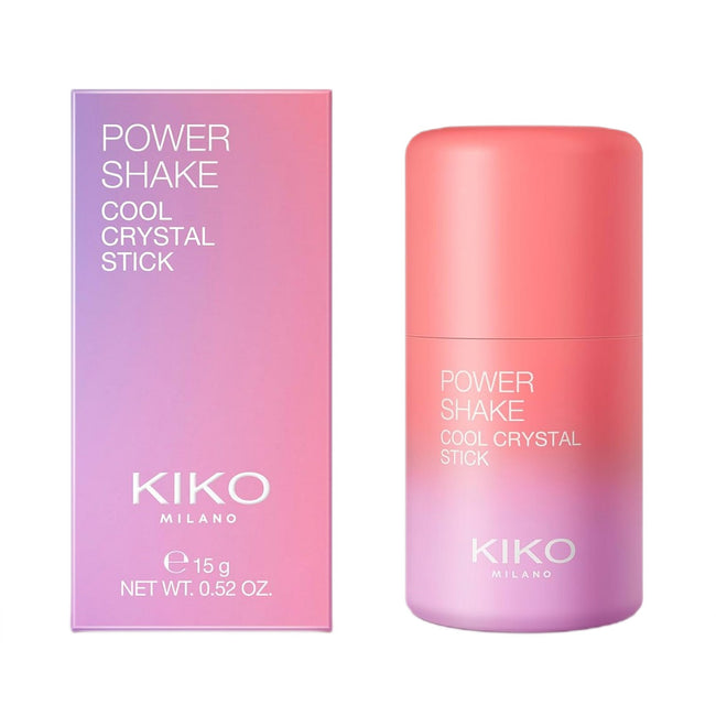 KIKO Milano Power Shake Cool Crystal Stick sztyft do konturowania twarzy i oczu 15g