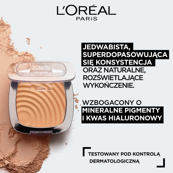 L'Oreal Paris True Match Super-Blendable Perfecting Powder matujący puder do twarzy