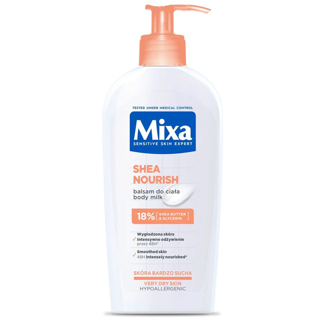 MIXA Shea Nourish odżywczy balsam do ciała 400ml