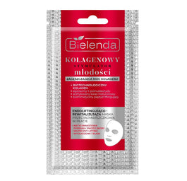 Bielenda Kolagenowy Stymulator Młodości endoliftingująco-rewitalizująca maska przeciwzmarszczkowa w płacie 15ml