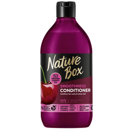 Nature Box Cherry Oil wygładzająca odżywka do włosów kręconych i pofalowanych z olejem z wiśni 385ml